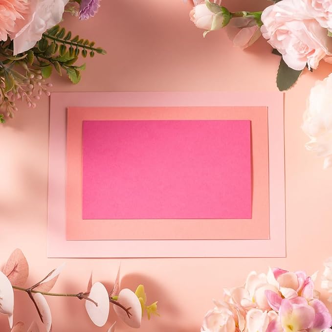 50 Sheets 4x6 Colored Cardstock Paper 5 Colors Blank Flash Cards, 250 GSM Heavy - Image 7