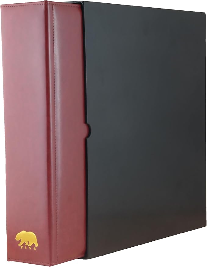 Ursae Minoris Estate Library Deluxe 4 Q-Ring Large Format Binder - Image 3