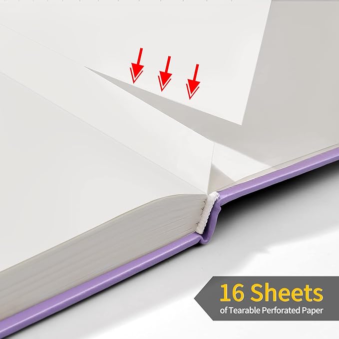 Annecy Blank Journal Notebook, Medium 5.5x 8.25, 160 Pages 100GSM Writing Paper - Image 4