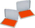 2 Pack Metal Case Stamp Pad Medium Size by ZIGEL