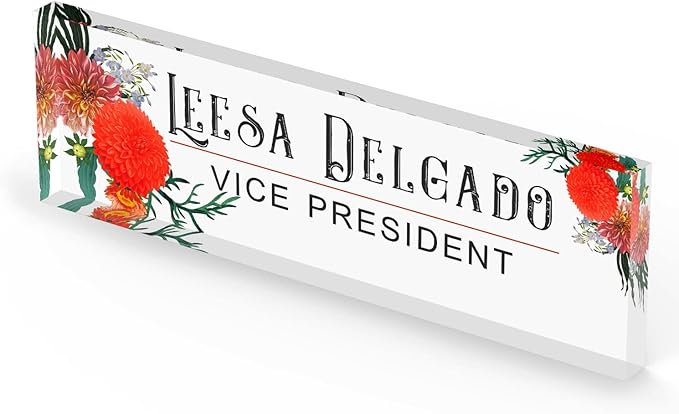 Artblox Office Personalized Name Plate - Image 5