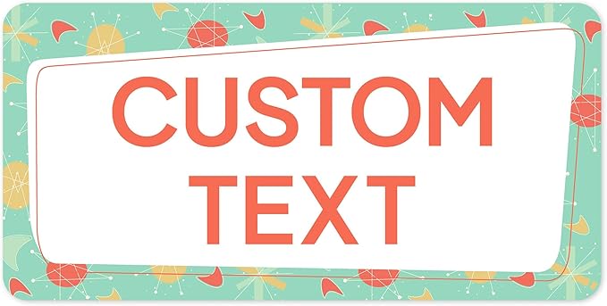 Custom Sign, Custom Street Sign, 11 Font Colors, 13 Font Styles, 4 Hole Options by MySignCenter