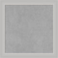 Amanti Art Silver Framed Magnetic Board 19x19 Small Vision Board by AmantiArt