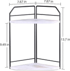 INIUNIK Corner Bathroom Counter Organizer - Image 2
