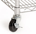 Seville Classics UltraDurable Heavy Duty NSF Solid Steel Wire Rack Storage Unit - Image 5