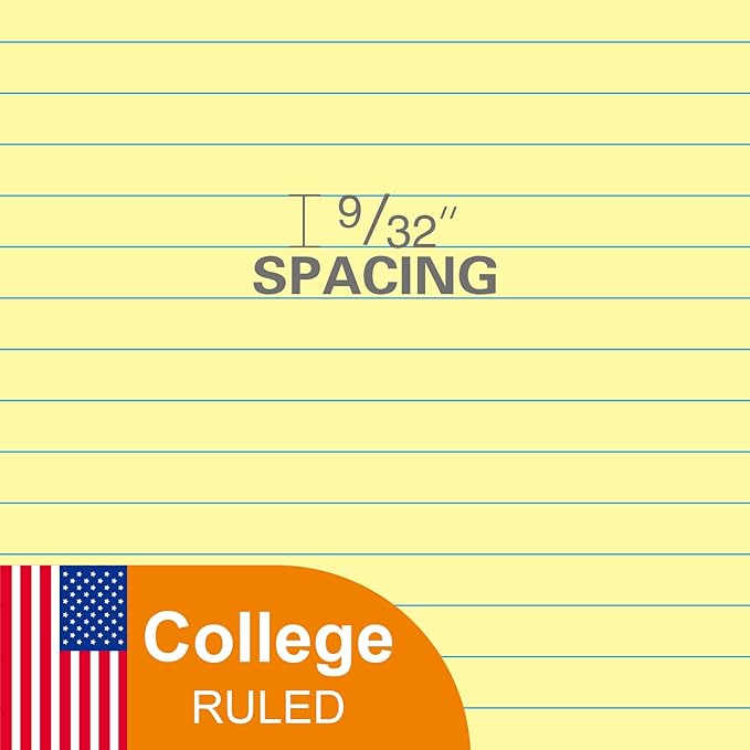 KAISA Loose Leaf Notebook Paper, College Ruled, 300 Sheets Per Lined Paper - Image 3
