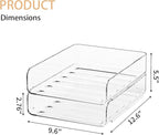 FANXIYQ 2-Tier Acrylic Paper Tray Organizer - Image 5
