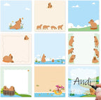 Lovarywow Capybara Sticky Notes Gifts by Lovarywow