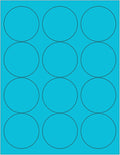 NextDayLabels - 8-1/2 x 11 Neon Color High Light Fluorescent Labels by NextDayLabels