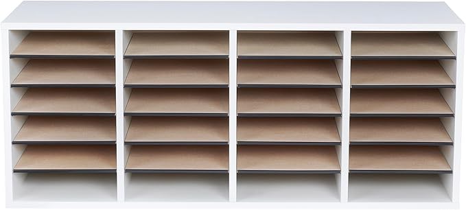 Safco Literature Organizer, 36 Compartments, Office and Classroom Mailbox - Image 5