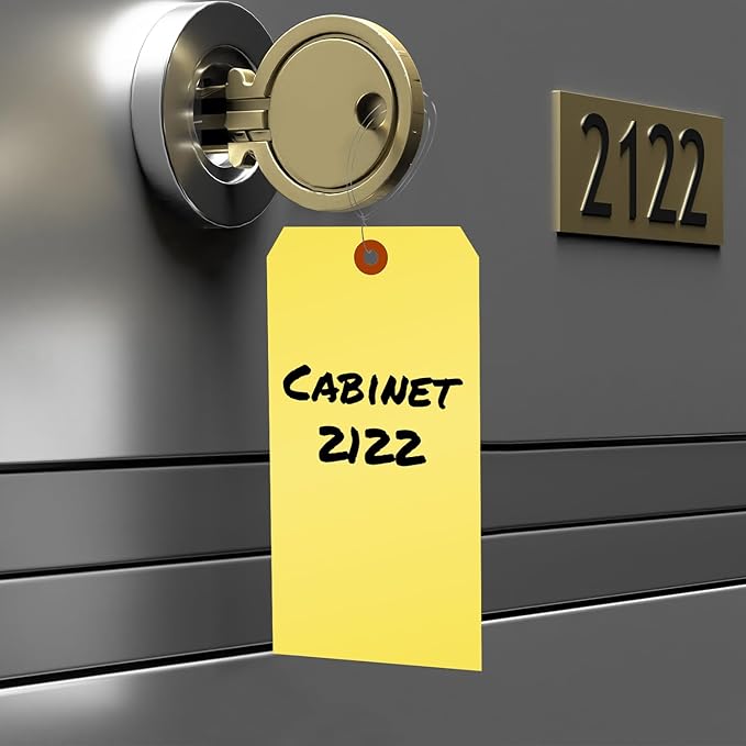 SmartSign Yellow Plastic Tags - Image 4