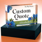 Custom Acrylic Sign Personalized, Custom Desk Name Plate, 18 Styles, - Image 4