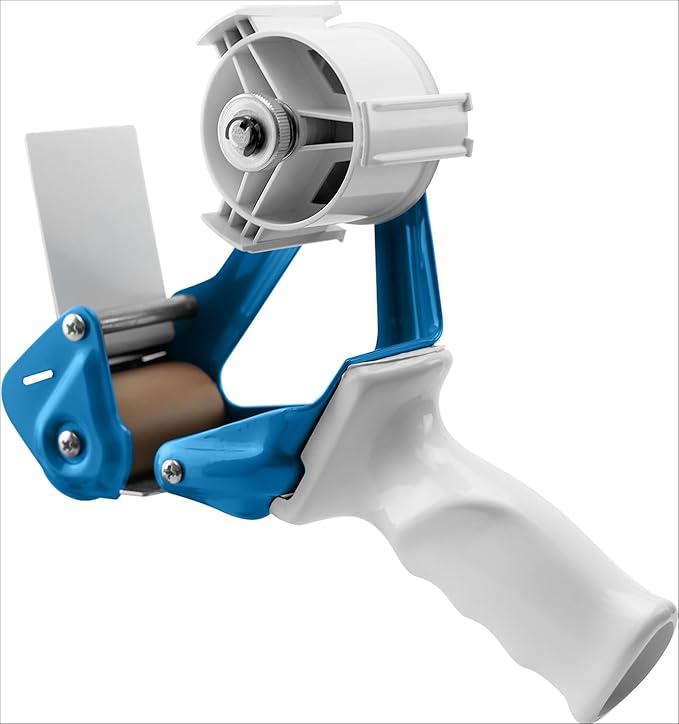 TAPEWELL Heavy Duty Metal Frame 2 Inch Wide Packing Tape Dispenser Gun by Tapewell