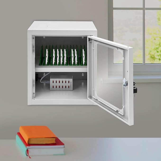 QUEWATSA Cell Phone Charging Station, 12-Device Rechargeable Mobile Phones - Image 5