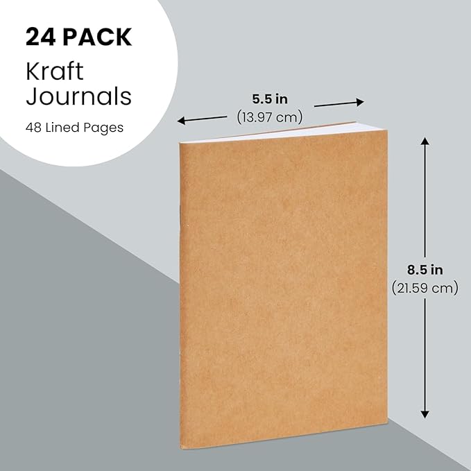 Lined Kraft Journals 24 Pack - Image 3