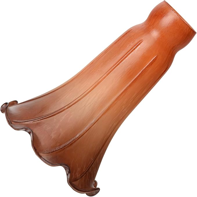 Bieye LS27 Lily Flower Blown Glass Lampshade by Bieye