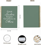 OXW Green Notebooks for Work, Employee Appreciation Gifts, Leadership Gifts - Image 5