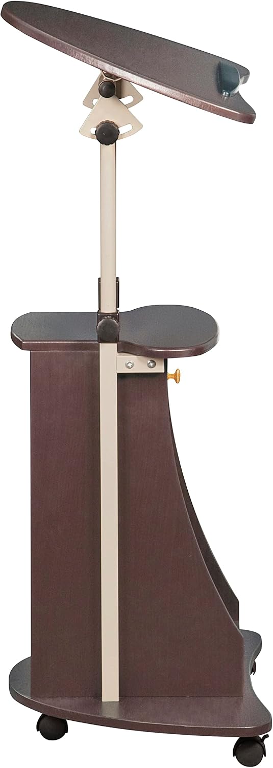 Techni Mobili Sit-to-Stand Rolling Adjustable Storage Medical Laptop Computer...
