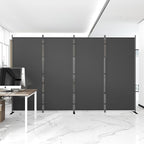 Helios&Hestia 4-Panel 6 ft Tall Indoor Folding Room Divider, Portable Privacy - Image 6
