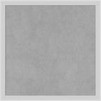 Amanti Art Silver Framed Magnetic Board 17x17 Small Vision Board