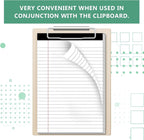 Legal Pads 5×8 Inch Notepad, 12 Pack Note Pads College Ruled Perforated Memo Pad - Image 4