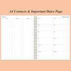 Daily Planner Undated - Image 4