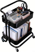 Ufriandz 2 Tier Rolling Utility Cart by Ufriandz
