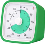 Yunbaoit Visual Timer with Protective Case, 60 Minute Silent Countdown Timer by Yunbaoit