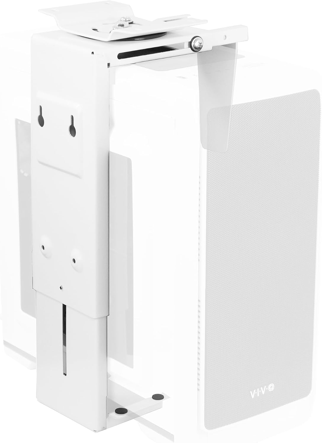 VIVO Under Desk and Wall Office PC Mount w/ Swivel