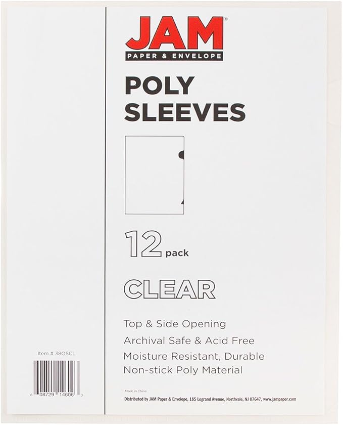 JAM PAPER Plastic Sleeves - Image 3