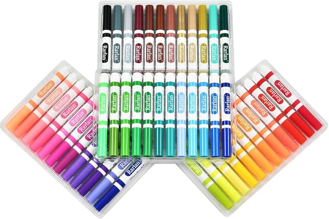 Rarlan Washable Markers Bulk, Markers - Image 3