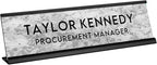 Custom Engraved Desk Plate | Personalized by 904Custom