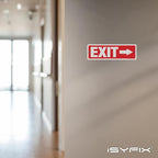 iSYFIX Exit Signs 12 Pack 12x4 Inch - Image 4
