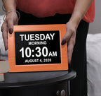American Lifetime New 2026 Dementia Clock Large Digital Clock - Image 9