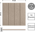 DECORITA Felt Bulletin Board Tiles | Modern Cork Board Alternative | Large Cork - Image 2