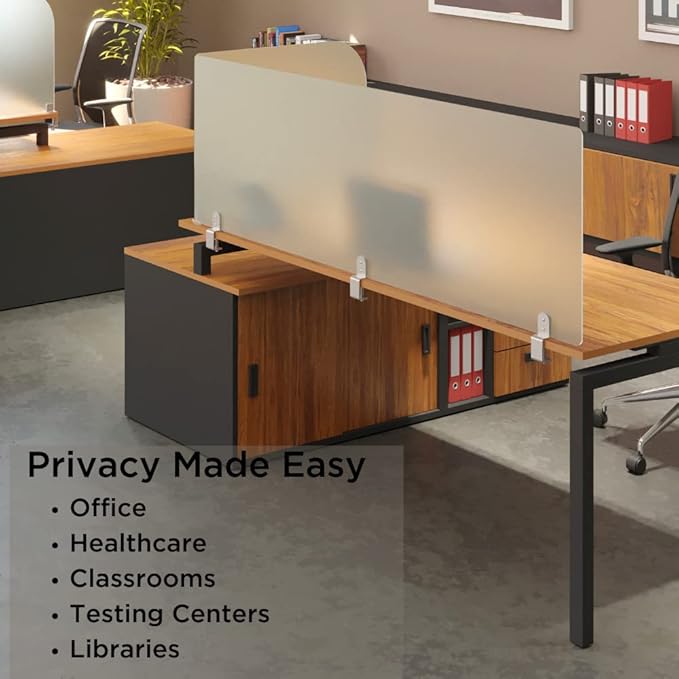 Desk Divider for Students and Desk Privacy Panel. Office Partitions and Ideal - Image 6