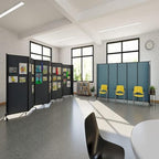 Versare Straightwall Sliding Portable Wall Partition | Freestanding Office - Image 6