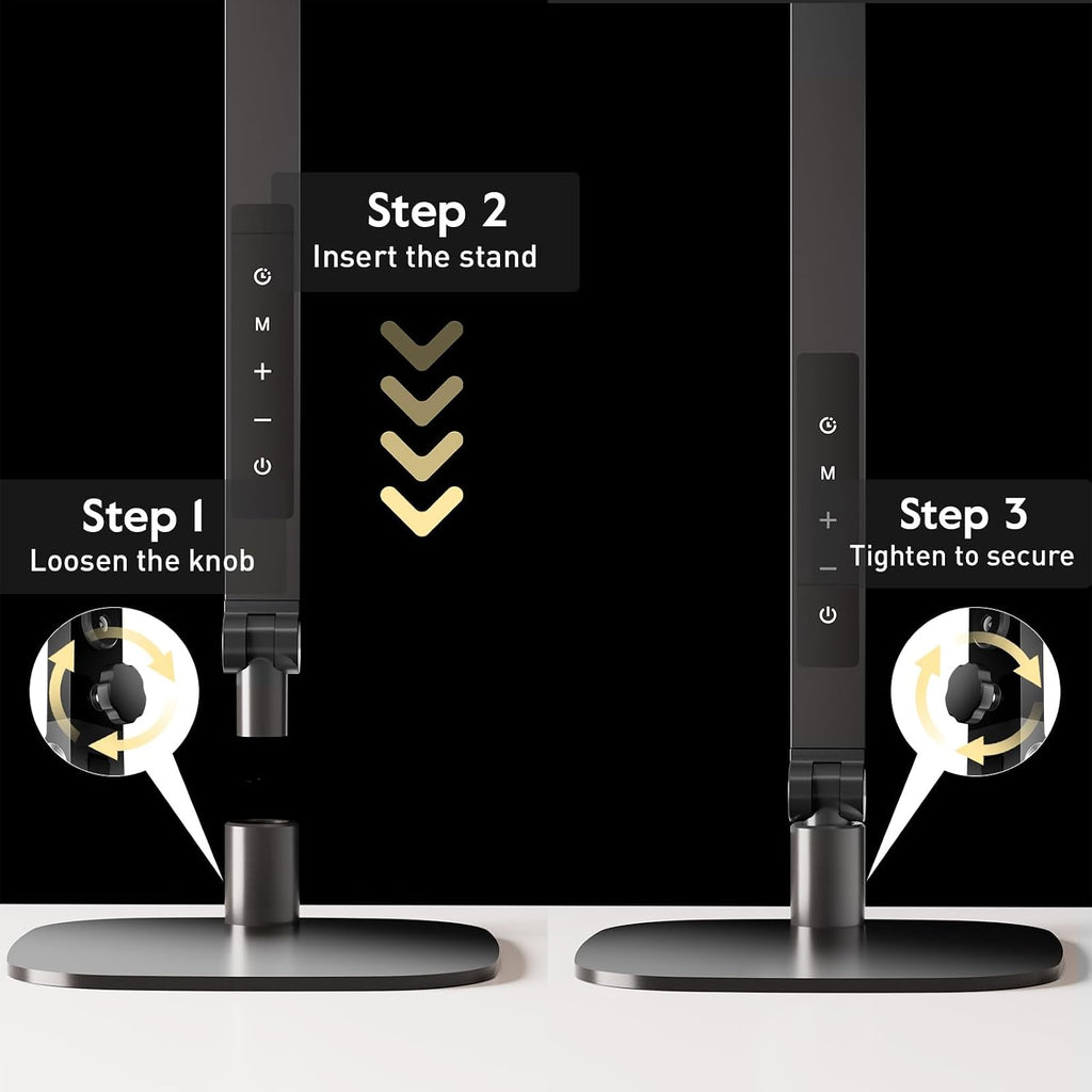 litones led desk lamp for home office, soft, view 9