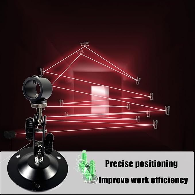 16mm Laser Positioning Bracket, 360-Degree Adjustable, 12 x 7.5CM - Image 5