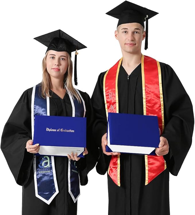 GraduationMall 8.5"x11" Smooth Padded Diploma Cover Certificate Holder Royal - Image 7