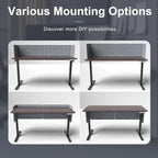 ERGO COLLECT Desk Privacy Panel, 2-in-1 Adjustable Acoustic Desktop Partition - Image 5