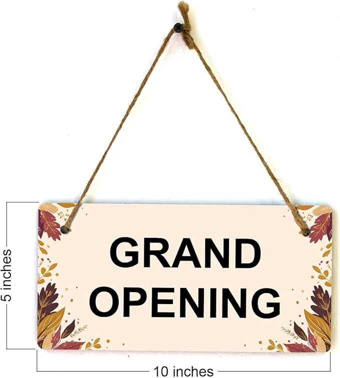 Signs ByLITA Autumn Leaves Personalized Hanging Wall or Door Sign | Custom - Image 7
