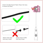 2Pcs Funny Cat Scan Badge Reel Retractable - Image 2