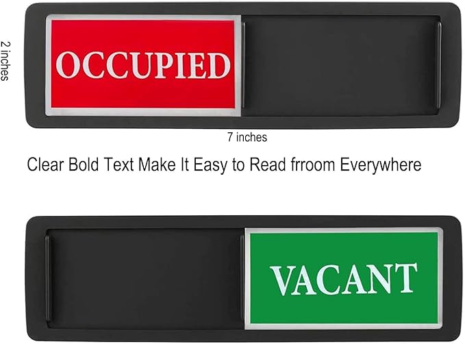 Vacant Occupied Sign, Vacant Occupied Door Sign - Image 4