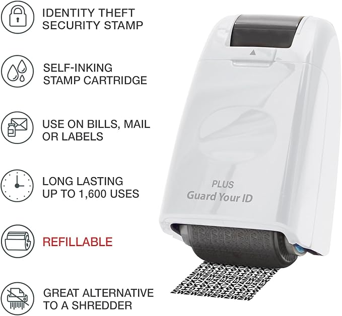 Guard Your ID Wide Stamp Roller - Image 3