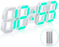 15" large 3d led wall clock rgb neon, main product view