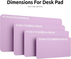 YSAGi Leather Desk Pad Protector, Office Desk Mat, Large Mouse Pad, Non-Slip PU - Image 4