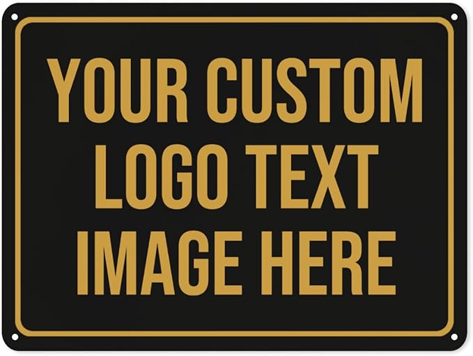 Custom Signs Outdoor Metal Sign Customized Sign by Tmqytuox