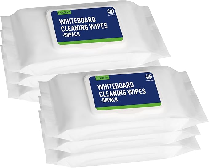 loukin Dry Erase Wipes, Non-Toxic Cleaning Wipes by LOUKIN