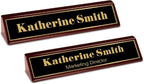 Custom Desk Wedge Name Plate - Image 4